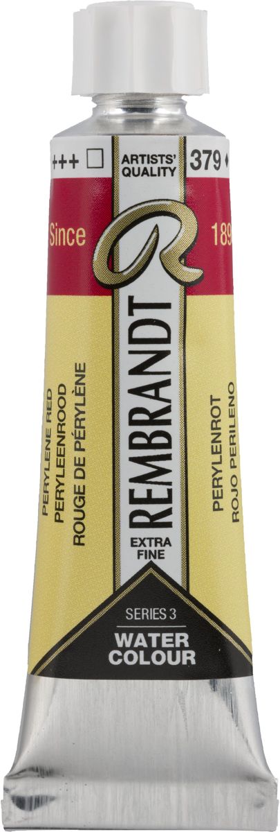 Rembrandt Water Colour Tube 10ml | Perylene Red (379)